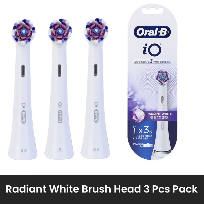 Original Oral B IO Series หัวแปรงเปลี่ยน Match พร้อม Oral-B IO 5/7/8/9 แปรงสีฟันไฟฟ้า Gentle Care Ul