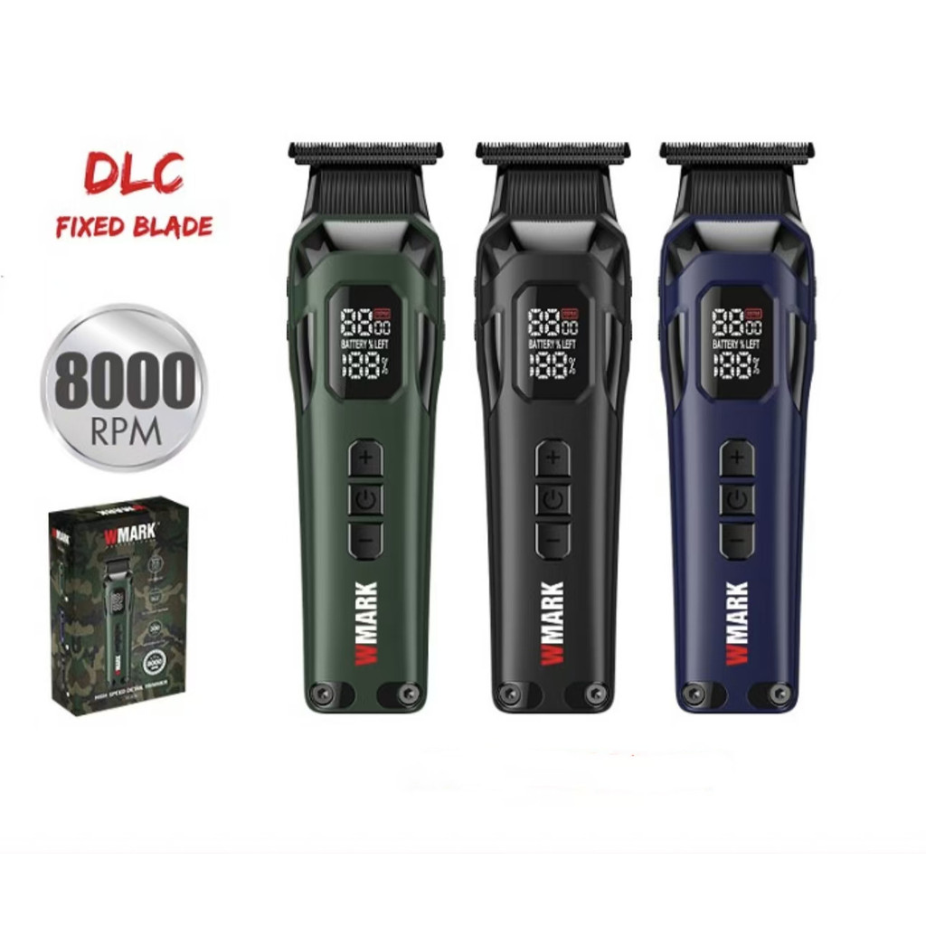Wmark ใหม่ NG-8280 ปัตตาเลี่ยนไฟฟ้าแกะสลักหัวน้ํามันผู้ชาย