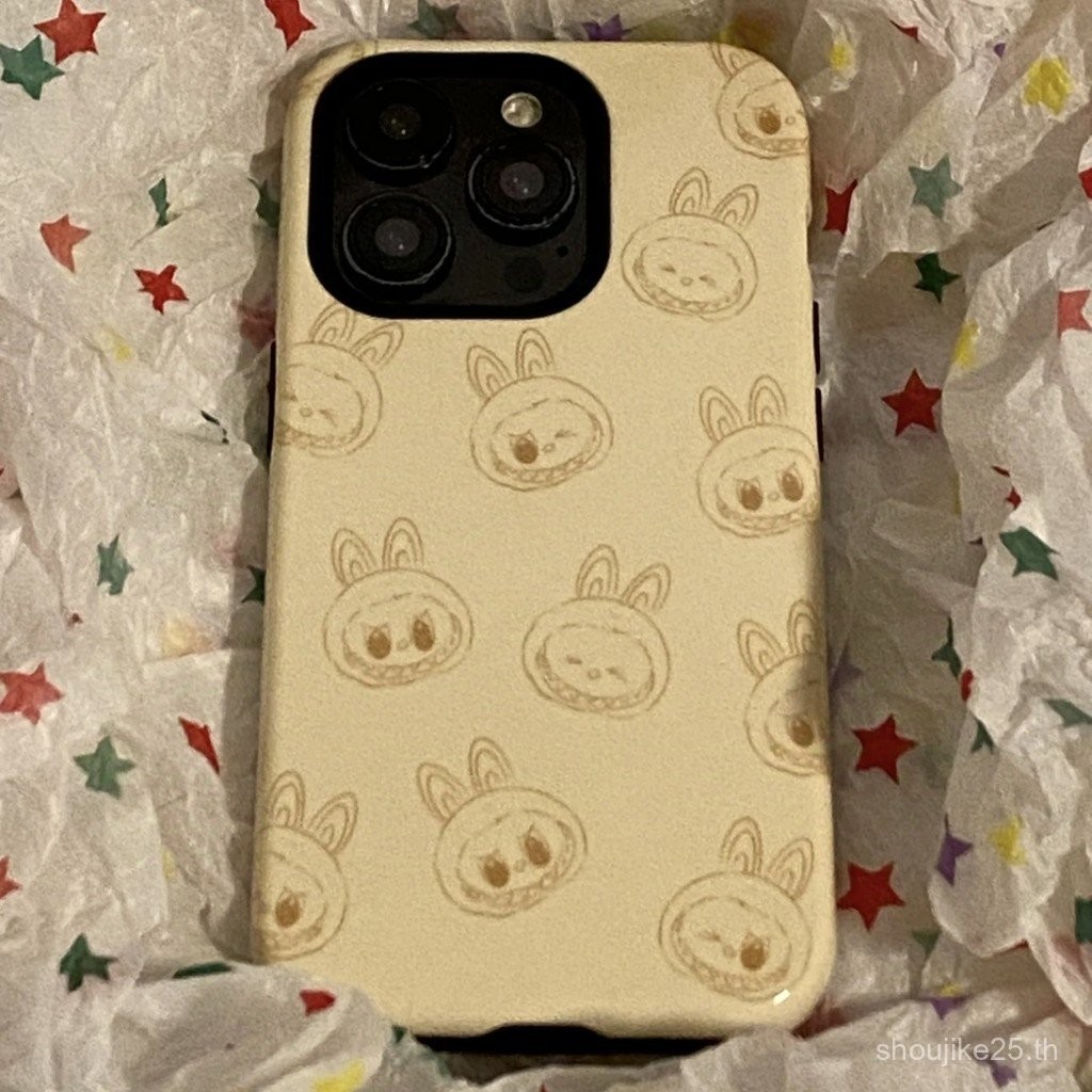 เนย rabbub Apple 16/15PROMAX เคสโทรศัพท์14ฟิลด์ทูอินวัน iphone13ฮาร์ด12/11