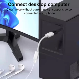 Ankndo USB To Light/ning สายหูฟังอะแดปเตอร์ IOS ตัวแปลงหูฟังแบบมีสาย