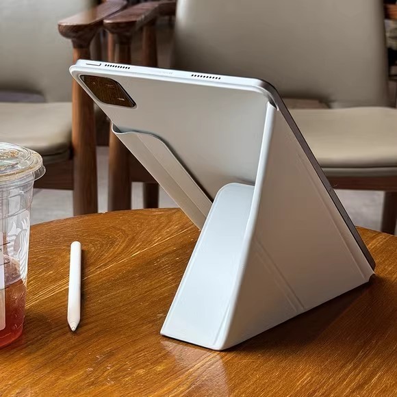 สําหรับ Huawei Matepad 12 X 12X 2024 12 นิ้ว Pro12.2 2024 Air 2024 ใหม่แท็บเล็ตแม่เหล็ก Y-พับหนังฝาครอบขาตั้งพร้อม Tower Buckle