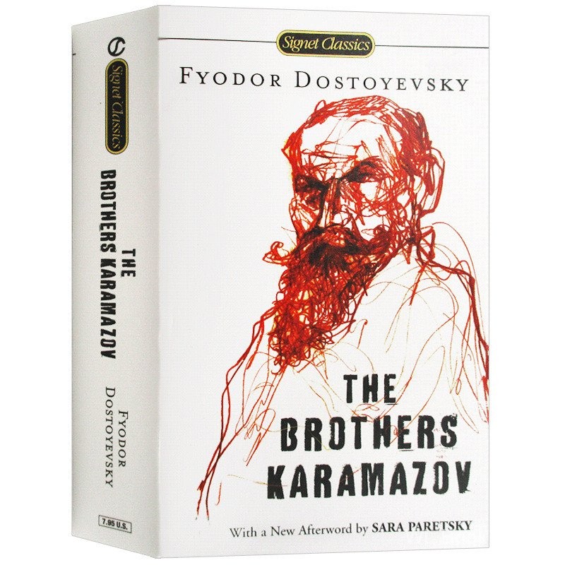 The Brothers Karamazov Karamazov นวนิยายต้นฉบับภาษาอังกฤษหนังสือภาษาอังกฤษนำเข้า