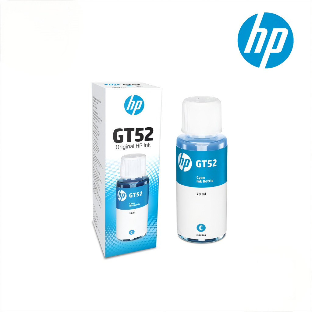 สินค้าพร้อมส่งหมึกเติมแท้ HP GT53 XL GT51 , GT52 Set 4 สี 4 ขวด (พร้อมกล) For Hp HP315 HP415 HP500 HP515