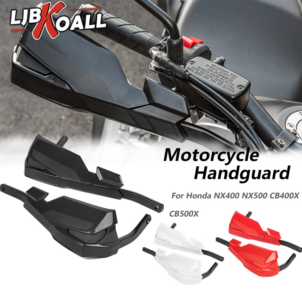 Handguard Hand Guards พร้อม Shield Protector ขยายสําหรับ Honda NX400 NX500 2024 CB500X 2019-2023 CB400X 2020-2023 อุปกรณ์เสริม
