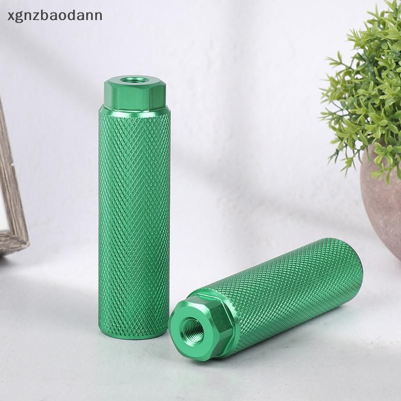 [XGNZJJ] 2 ชิ้นหมุดจักรยานอลูมิเนียม Anti Skid ตะกั่วเท้าสําหรับจักรยาน Fit 3/8 นิ้วเพลาหมุดจักรยาน Anti Skid ตะกั่วส่วนที่เหลือเท้าหมุด CKOS