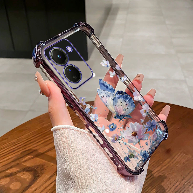 เคส VIVO Y27 5G Y36 4G Y27S V2232 V2247 V2302 เคสโทรศัพท์สําหรับสาว 2025 ใหม่ Soft Anti fall เกราะป้องกันน่ารัก LSHD - รูปที่ 3