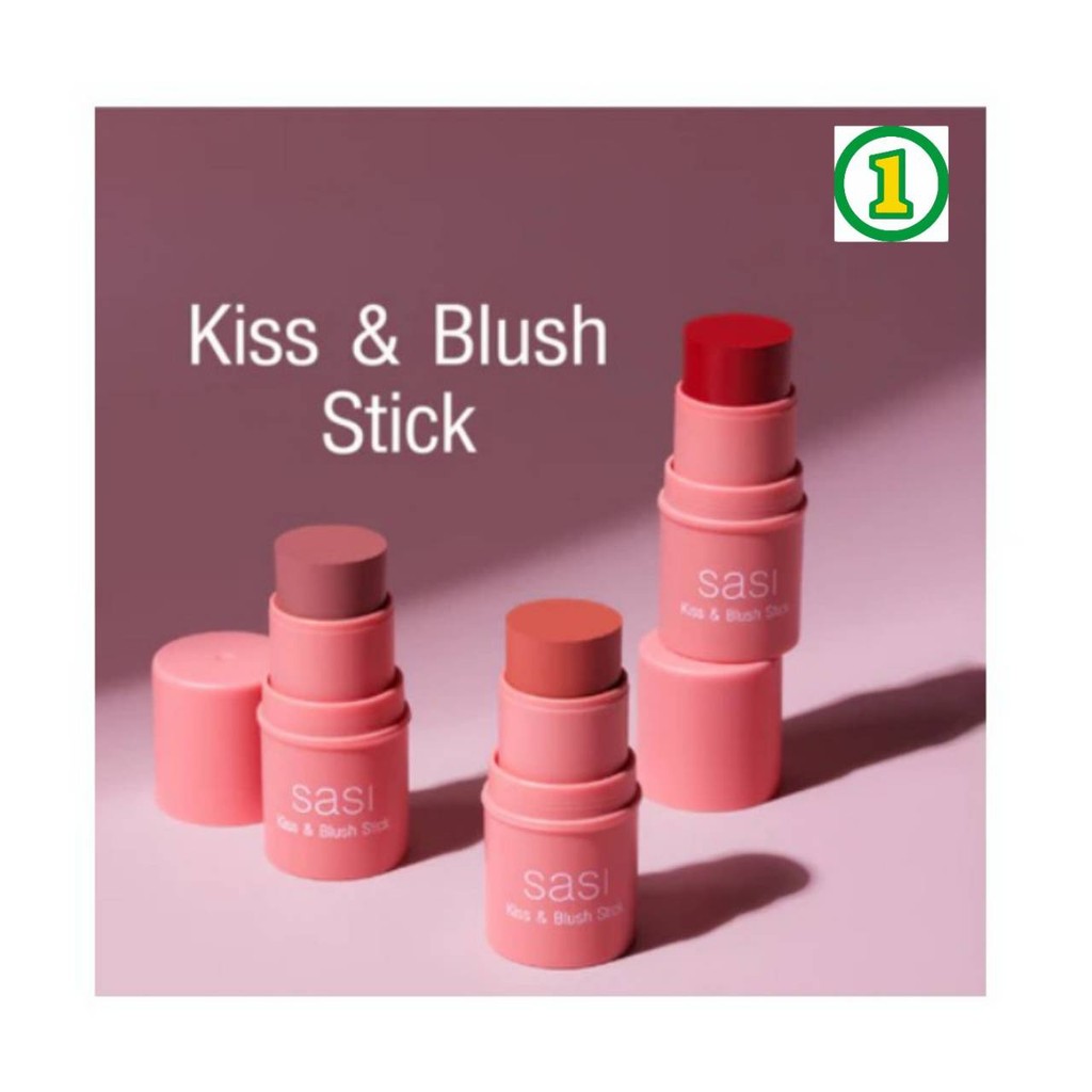SASI Kiss & Blush Stick 4g ศศิบลัชออนแท่งแบบครีม