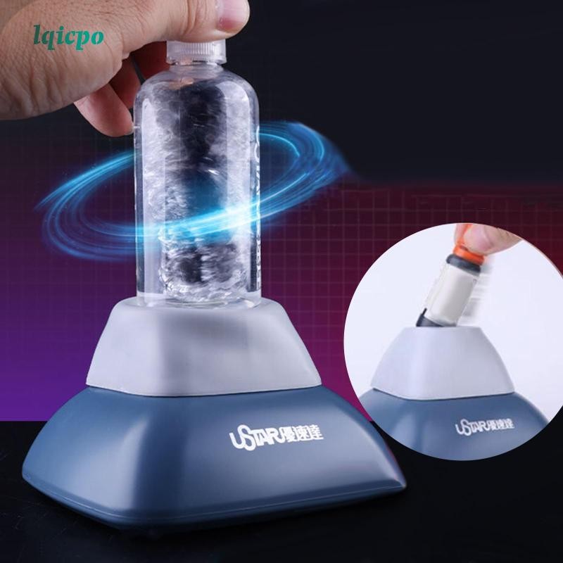 [lqicpo] เครื่องปั่นไฟฟ้า Agitator เครื่องเขย่าสําหรับเล็บจิตรกรรมหมึกสีน้ํา