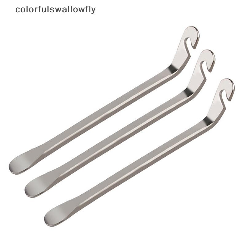 สีสันswallowfly จักรยาน Tyre Lever ยาง Pry Bar MTB จักรยานเสือหมอบซ่อมเปิด Remover เครื่องมือ COD
