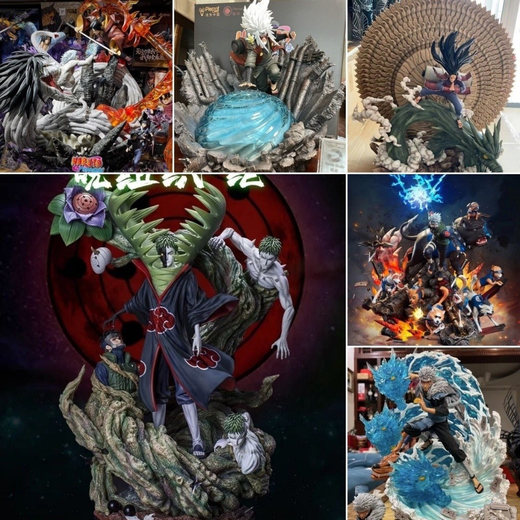 Mystery BOX Lucky กระเป๋า Naruto รูป Gaara Jiraiya Sasuke SAKURA tobirama Ino deidara รูปตุ๊กตาของเล