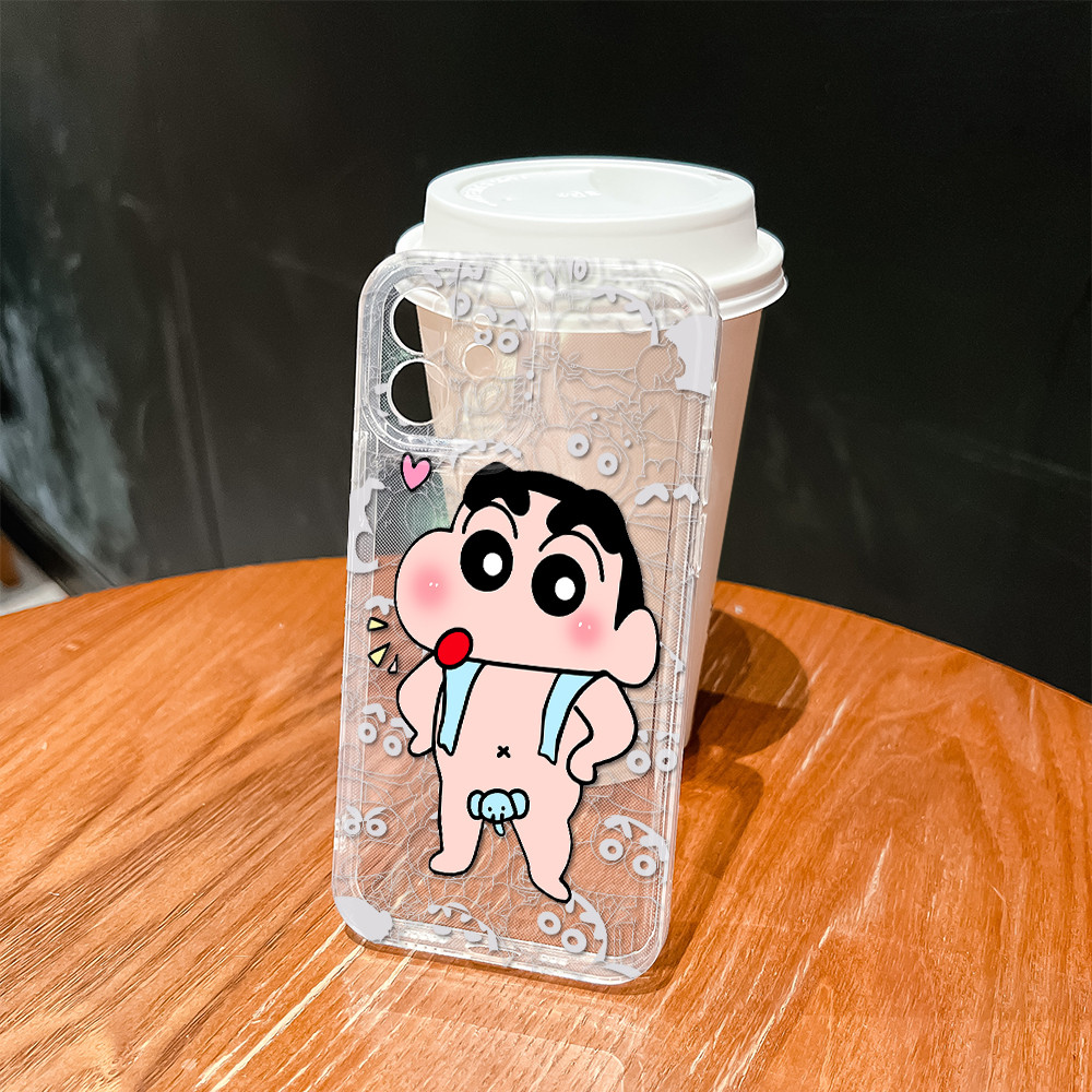 เคส For OPPO A38 A18 A15 A15S A58 A16 A58 A9 A92 A17 A3S A54 A57 A77S A7 A5S A12 A95 A76 Reno 8T 10 11 Pro 4G 5G TPU TKK - รูปที่ 6