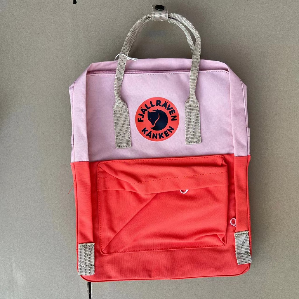 Fjallraven Kanken Casual Backpack สำหรับนักเรียนและใช้งานทั่วไป