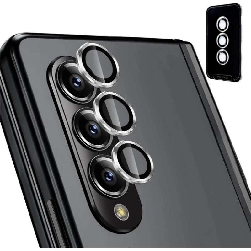 ฟิล์มโลหะ ป้องกันเลนส์กล้อง กันกระแทก สําหรับ Samsung Galaxy Z Fold 5 4 3 6 7 Fold5 Fold4 Fold6