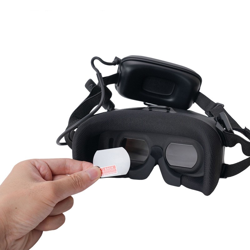 ฟิล์มกันรอยหน้าจอแว่นตาฟิล์มนิรภัยสําหรับ DJI Goggles N3,HD ฟิล์มป้องกันพร้อมอุปกรณ์เสริมเครื่องมือติดตั้ง