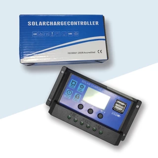 PWM solar charge controller 12/24 10A/30A "พร้อมส่ง มีเก็บปลายทาง"🎉