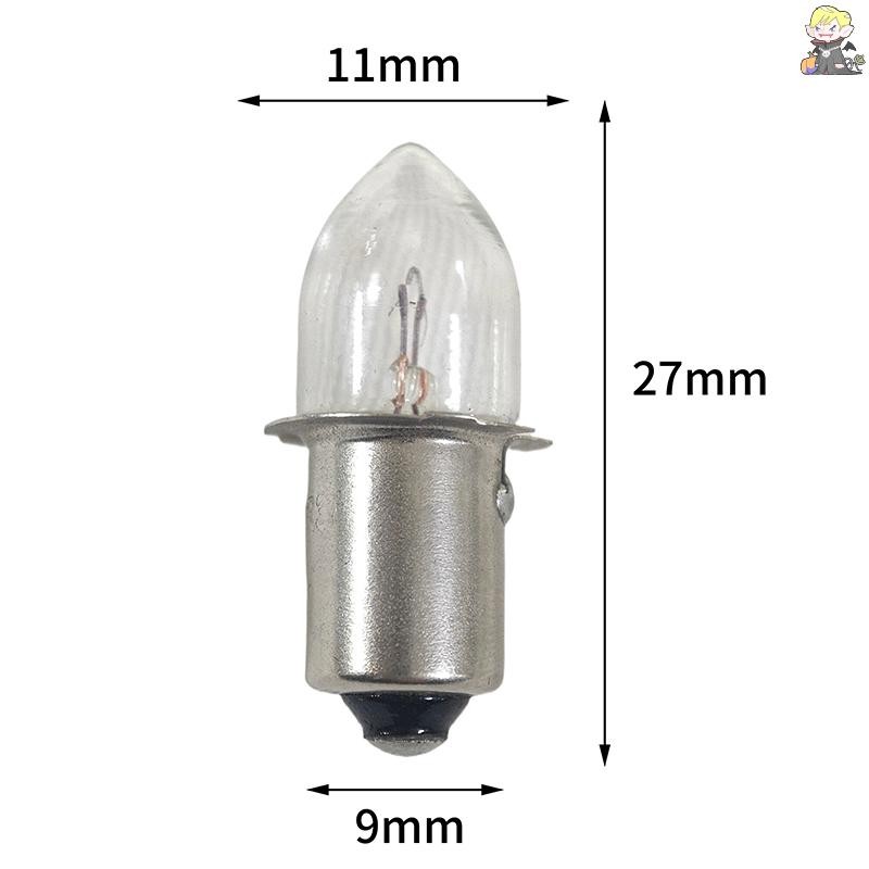 [CL] P13.5s หลอดไฟฐานไฟฉายแบบเก่า 2.4V 3.6V 4.8V 6V 7.2V 0.4A 0.5A 0.75A เปลี่ยนหลอดไฟไฟฉายโคมไฟทํางาน TH ราคา ถูกที่สุด ดีลบีเคเค แกลเลอรีภาพที่ 5