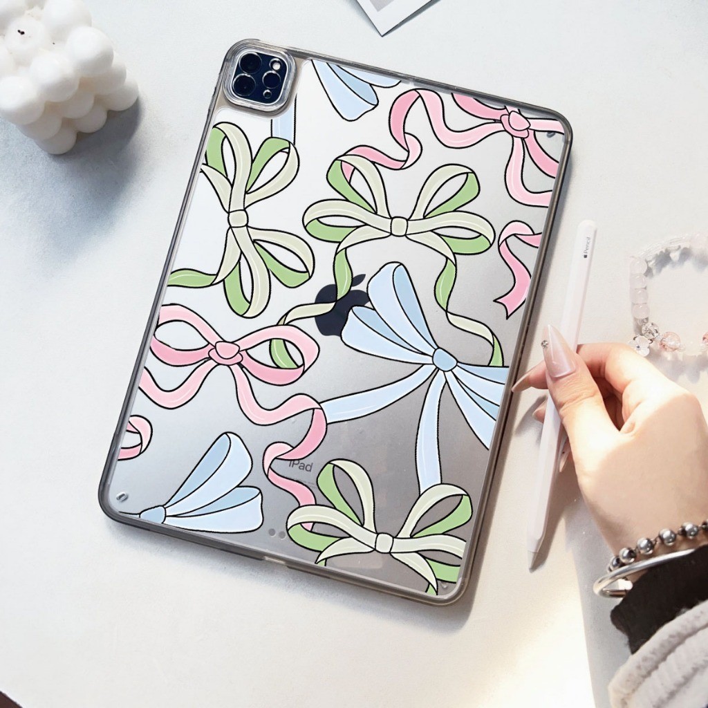 For เคสไอแพดเจน 10/11 air5 Air6/7/Air11/Gen7-9 Air3  mini6 mini7 pro 11พร้อมแผ่นรองด้านข้างที่อ่อนนุ่มเ กันกระแทกไม่มีปก - รูปที่ 2