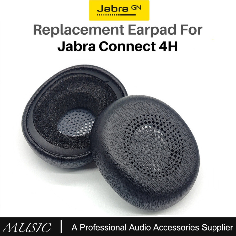 แผ่นรองหูฟังสําหรับชุดหูฟัง Jabra Connect 4H