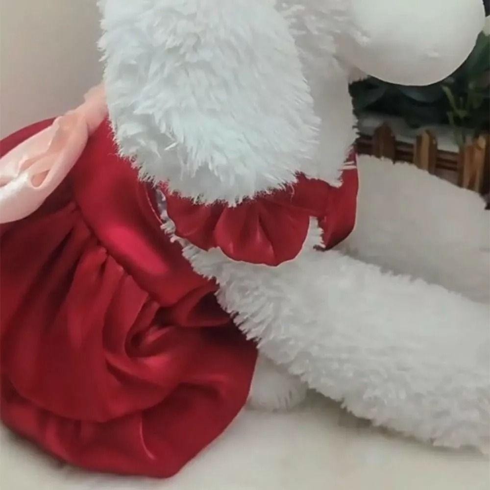 วันดา กระโปรงสุนัขสัตว์เลี้ยง, เสื้อผ้าสัตว์เลี้ยงฤดูร้อนยืดหยุ่นโบว์ใหญ่, อุปกรณ์สัตว์เลี้ยงน่ารัก ชุดเจ้าหญิงสัตว์เลี้ยงนุ่มบาง - รูปที่ 7