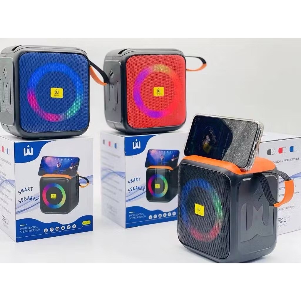 WUF-W29 ลำโพงบลูทูธ เชื่อมต่อง่าย ( สุ่มสี ) ตั้งโทรศัพท์ได้