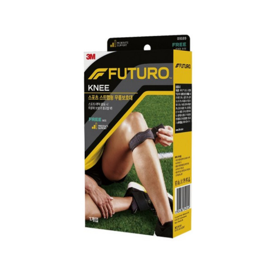 3M Futuro สายรัดเข่าแบบปรับได้รองรับรั้งสําหรับวิ่งกีฬาโรคข้ออักเสบปวดเข่าขนาดเดียวเหมาะกับส่วนใหญ่