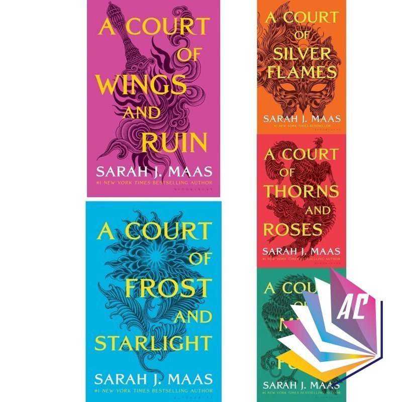 A Court of Thorns และ Roses / Silver Flames / Mist And Fury / Wings And Ruin -Frost And Starlight Se