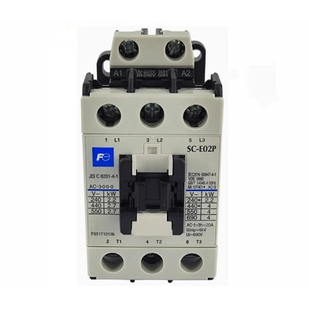 Fuji AC Contactor SC-E02A03P04P05P/A E1P2P3P4P เสริม SZ-A11 A22 AS1