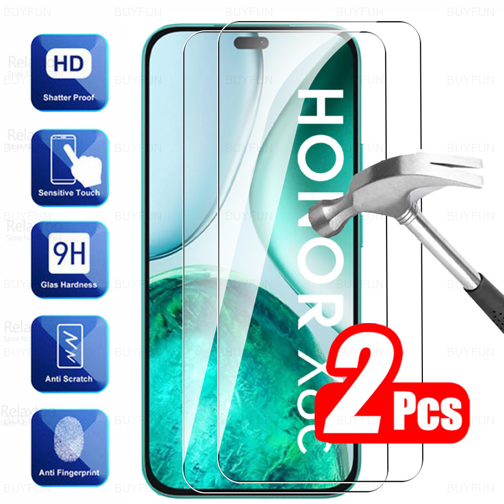 2 ชิ้นสําหรับ Honor X8c 4G ป้องกันหน้าจอกระจกนิรภัย Honor X8c Honar HonorX8b Honor X8 B ฟิล์มป้องกัน