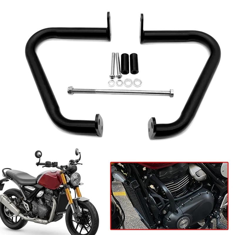 สําหรับความเร็ว 400 Scrambler 400X Speed400 Scrambler 400 X 2024 -2025 ชิ้นส่วนรถจักรยานยนต์กรอบป้องกันกันชนอุปกรณ์เสริม