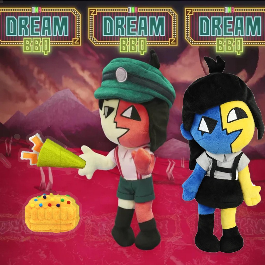 ENA Dream BBQ Talking Plush เกมอุปกรณ์ต่อพ่วงตุ๊กตา ENA ของเล่นตุ๊กตา Dream BBQ BBQ ENA ตุ๊กตา shint