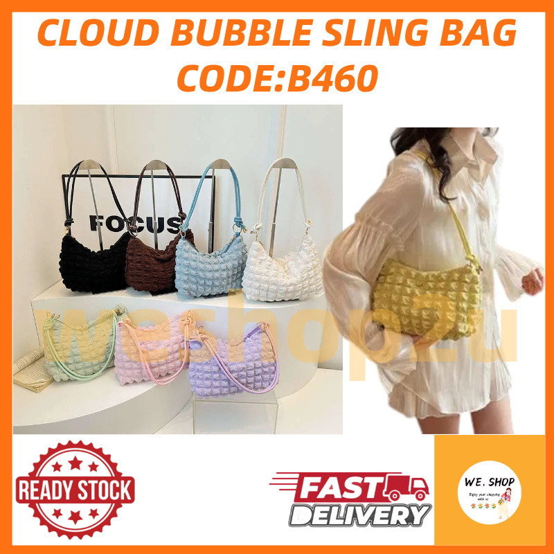 Cloud Bubble Sling Bag / Beg Silang Cloud Bubble Wanita กระเป๋าแฟชั่นเกาหลี 云กระเป๋าสะพายกระเป๋า B46