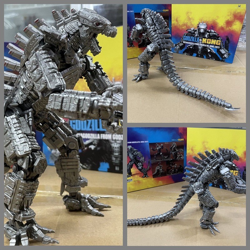 สินค้าภาพยนตร์ 2022 Mechanical Godzilla vs King Kong Ghidorah Mechanical King Dinosaur Boxed Figure