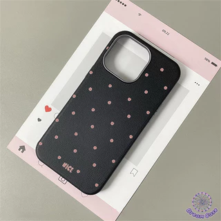 เคสไอโฟน 11 น่ารักสีชมพูรักหัวใจนุ่ม สำหรับ IPhone 17 air 7Plus 16 15 11 12 14 13 Pro Max 16 15 7 8 14 Plus XR X XS Max