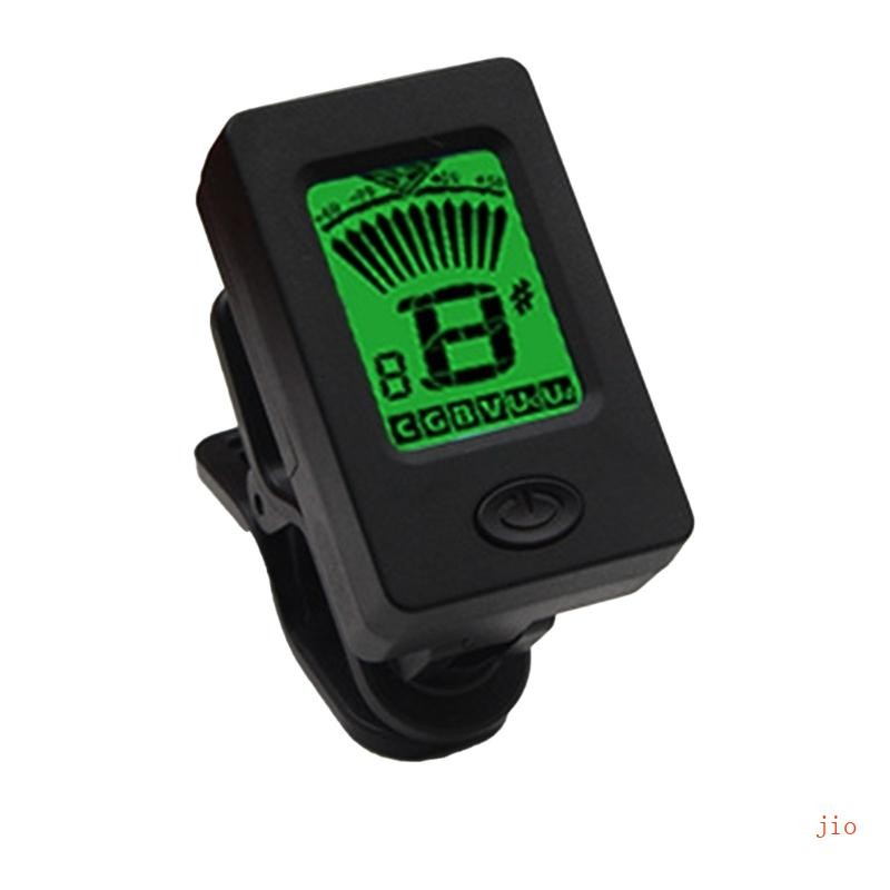 Rotatable Guitar Tuner, Clip on Tuner, Digital Electric Tuner with LCD Display