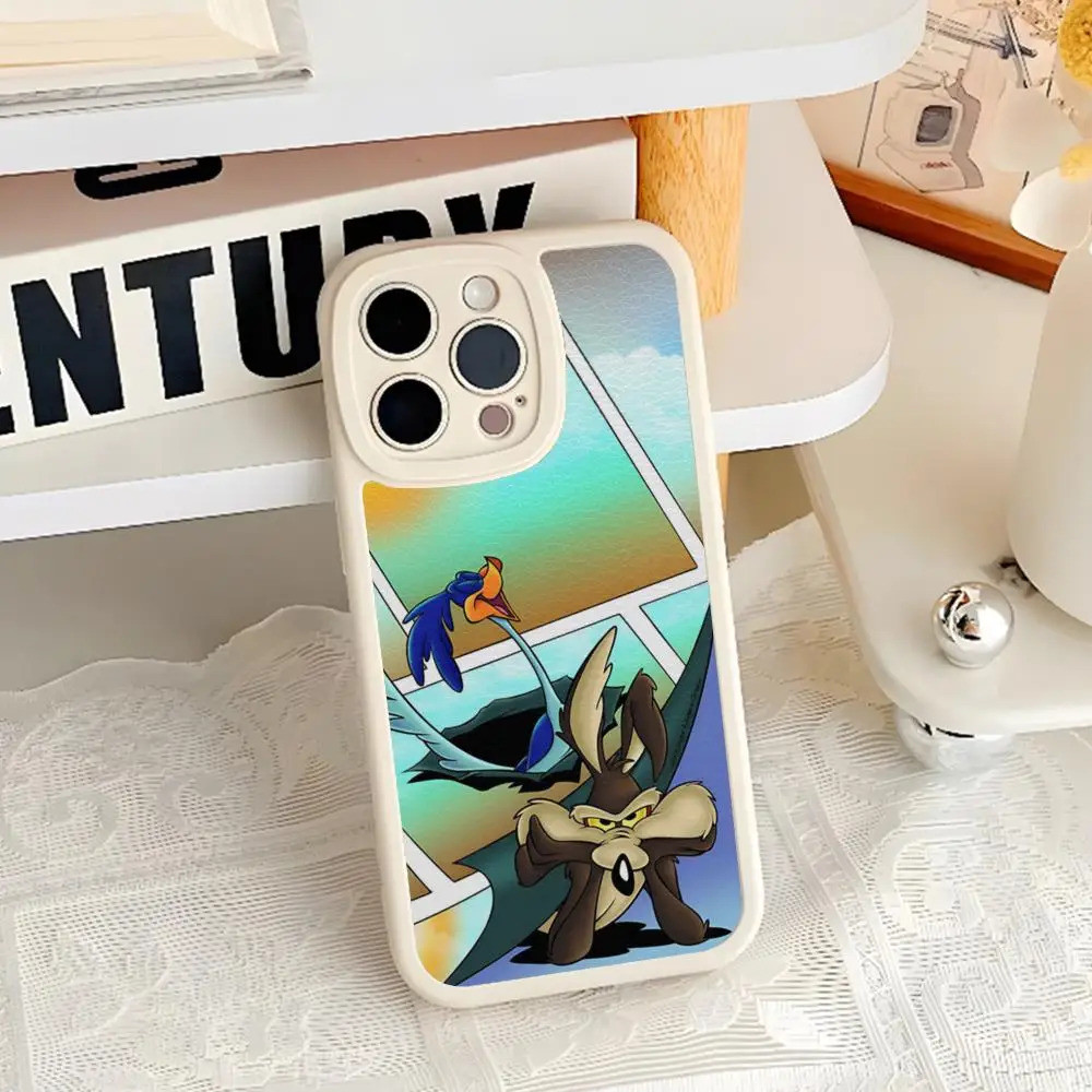 DY-3 Maglia Willy Coyote Road Runner เคสโทรศัพท์สําหรับ Iphone 16 17,15 14 13 Pro Max 12 11 Mini X X