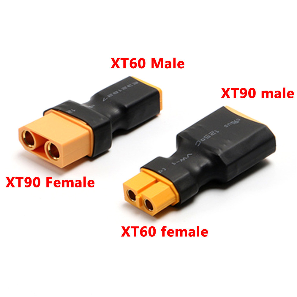 Xt90 XT60 ปลั๊กอะแดปเตอร์แปลง XT90 ชาย/หญิง XT60 หญิง/ชาย Connector อะแดปเตอร์แปลงไม่มีสายสําหรับ RC