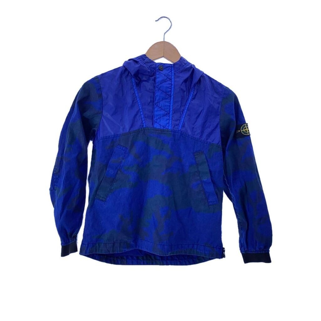 Stone ISLAND Kids Blouson 140cm BLU Camouflage ส่งตรงจากญี่ปุ่นมือสอง
