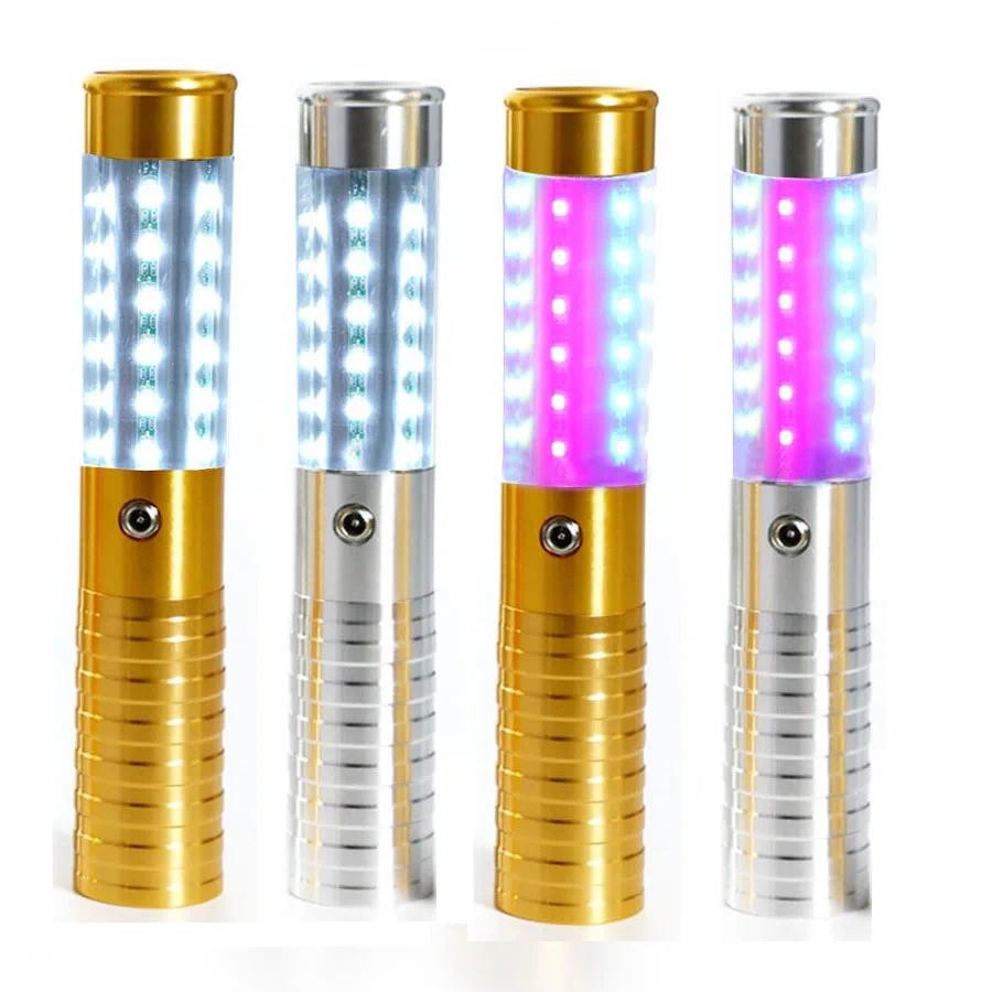 1pcs LED Strobe Baton แชมเปญขวดไวน์บริการ Sparkler สําหรับ VIP ไนท์คลับ KTV Bar LED แฟลช Sticks ขวดแฟลช Baton