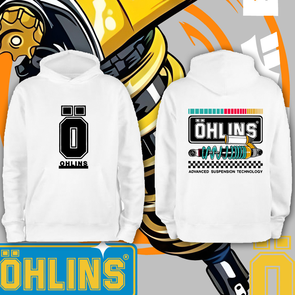 HOT bS7U Hoodies, Racing Line, OHLINS Fastlane, ชาย/หญิง! Unisex