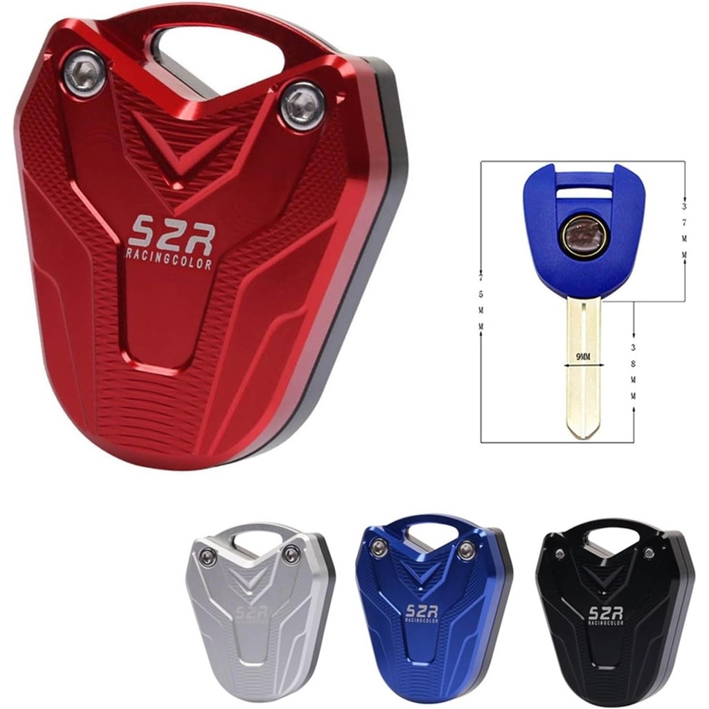 เหมาะสำหรับ Honda CBR650R CB650R CB500F CB500X 400X เปลือกกุญแจรถจักรยานยนต์, ที่ครอบกุญแจ, วัสดุอลูมิเนียมอัลลอยด์