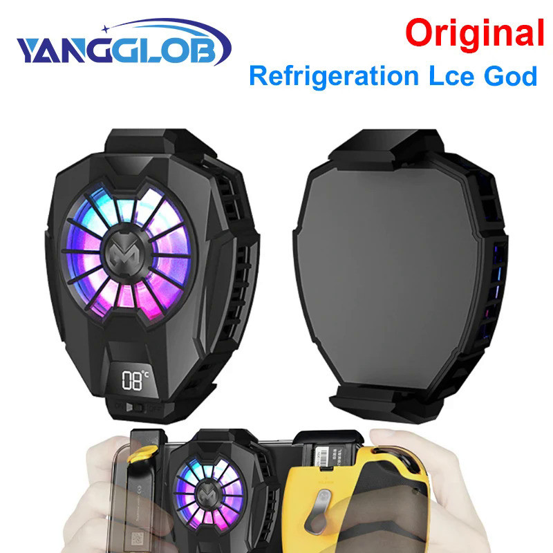 MEMO DL05 Mobile Phone Cooler Cooling Fan Radiator For PUBG Phone Cooler System Cool Heat Sink For C