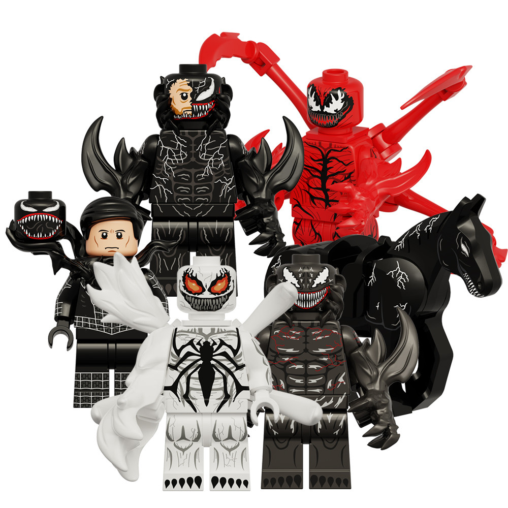 Kdl832 The Last Dance Anti Venom Horse Carnage Riot Mister Negative Mini Building Block ของเล่นรูป