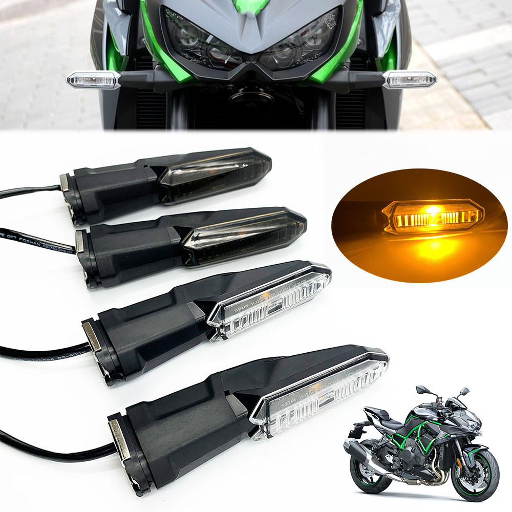 Fit Z900 Z900RS สําหรับ KAWASAKI Z125 Z250 Z250SL Z300 Z400 Z650 Z750 Z800 Z1000 Z1000R LED ไฟเลี้ยวไฟกระพริบ
