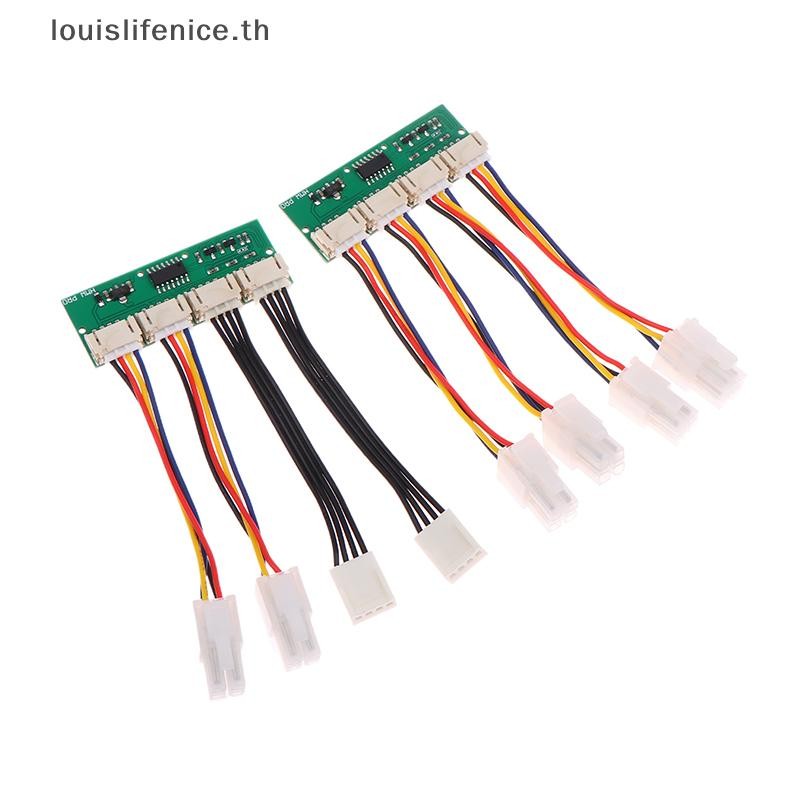 Lnth 12V 4-in-1 Square 4Pin พัดลมจําลองจําลองจําลองจําลองพิเศษสําหรับ Antminer S21 S19kpro T21 KS5 K