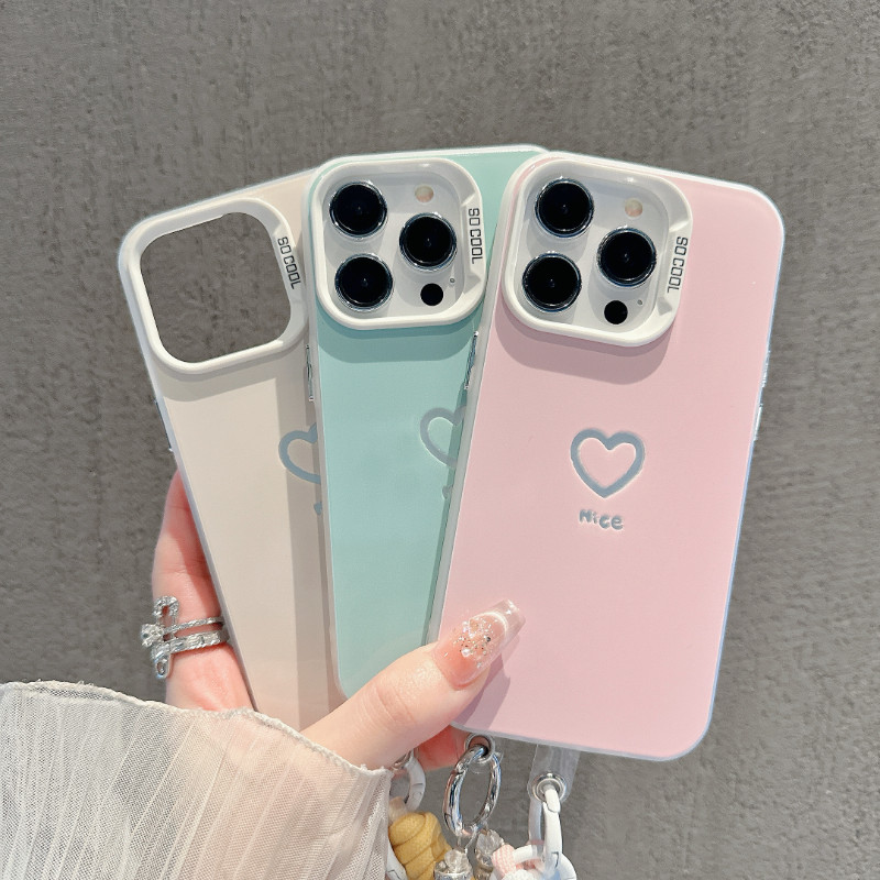 เข้ากันได้กับ ไอโฟน 16 Pro Max ไอโฟน 15 Pro Max 14 ไอโฟน 13 Pro Max ไอโฟน 11 เคสโทรศัพท์นุ่มน่ารัก HXMSCY116&117&118-GS