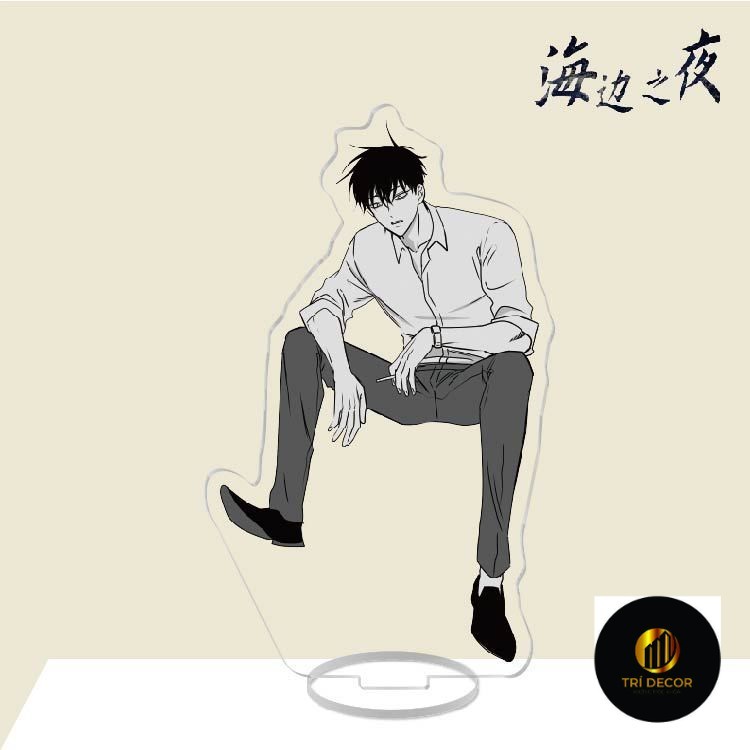 พวงกุญแจ โมเดลสแตนดี้ อะนิเมะ น้ําต่ําในทไวไลท์ Yeo TaeJu Kim EuiHyun BL ศึกษาและโต๊ะทํางานตกแต่ง