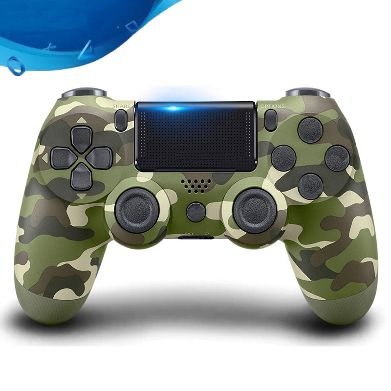 จอย คอนโทรลเลอร์PS4จอยสติ๊ก ตัวควบคุมเกม จอยเกมส์ จอยเกม จอยสติ๊กเกม Wireless Vibration Game Joystick Controller