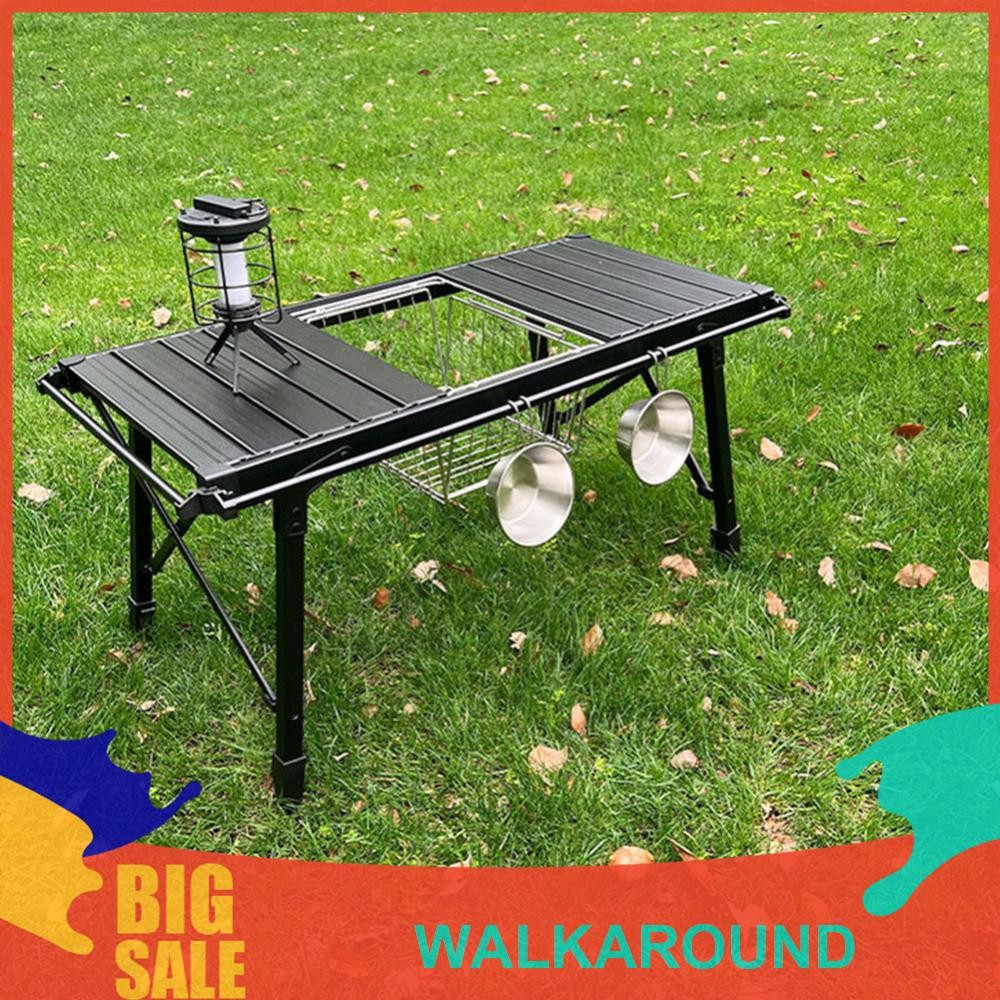 Igt Camping Drain Basket ตะกร้าเก็บสแตนเลส IGT Table Accessories [walkaround.th]