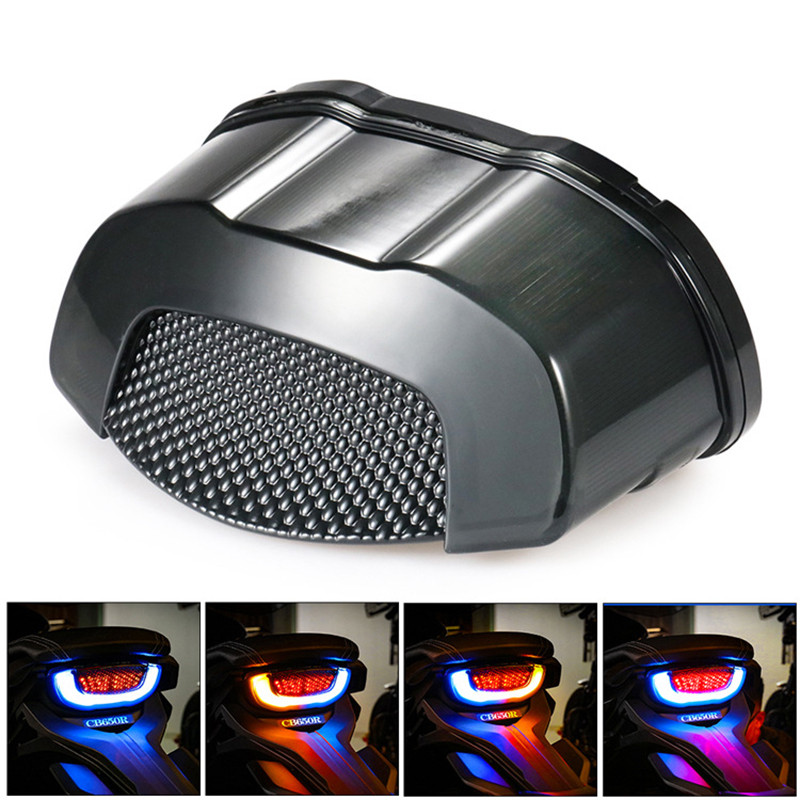 ไฟท้าย LED รถจักรยานยนต์พร้อมไฟเลี้ยวสําหรับ Honda CB650R CB300R CBR650R CB150R เบรคหยุดวิ่งไฟแสดงสถานะโคมไฟ
