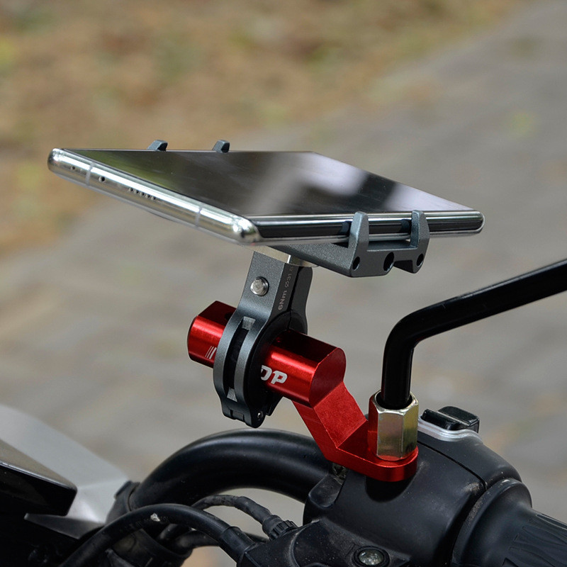 าร์สั้น บาร์ยึดโทรศัพท์ ยึดรูกระจก แบบสั้น สำหรับติดก้านกระจก For VESPA Spring Primavera 150 GTS GTV 250 300 HPE